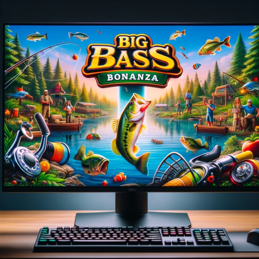 Interesante juego Big Bass Bonanza