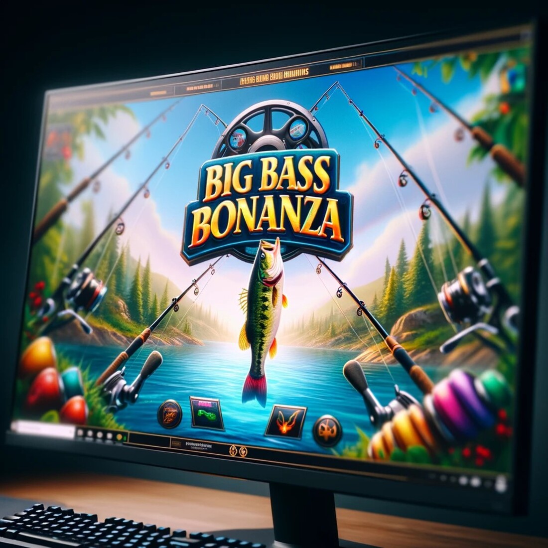 Gameplay de Big Bass Bonanza